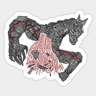 Dead Horse Sticker